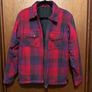 North Face reversible skater zip front jacket.